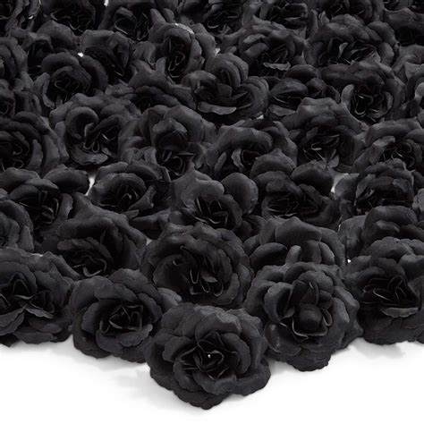 small black artificial flowers.